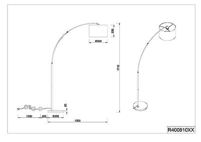 Vloerlamp Bodine - thumbnail