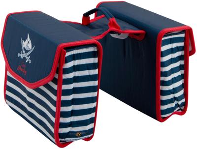BIKE FASHION dubbele kinder tas "capt'n sharky" double bag capt'n sharky