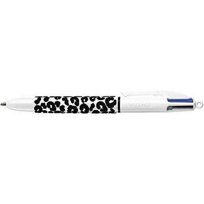 Balpen bic 4kleuren velours m assorti