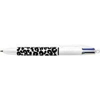 Balpen Bic 4kleuren velours medium assorti - thumbnail