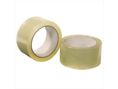 Verpakkingstape transparant 66mx50mm 6st