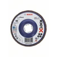Bosch Accessoires X-LOCK Lamellenschijf Best for Metal recht, kunststof, Ø115mm, G 80, X571 - 1 stuk(s) - 2608619207 - thumbnail