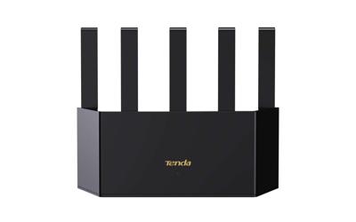 Tenda TX12L Pro draadloze router Gigabit Ethernet Dual-band (2.4 GHz / 5 GHz) Zwart