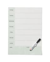 HEMA Zelfklevende weekplanner 24x34cm - thumbnail
