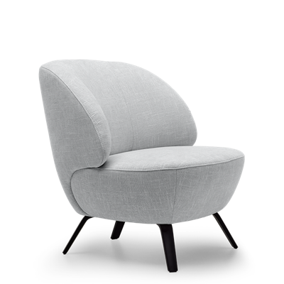 Fauteuil Sydney Lichtgrijs Stof Fauteuil Sydney Lichtgrijs Stof