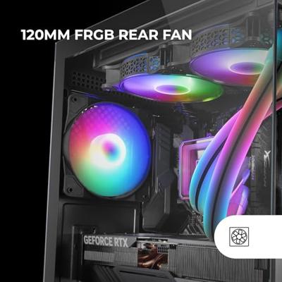 Micro ATX/ITX Mini tower-doos Behuizing Mars Gaming MCVIEW2 Zwart Micro ATX/ITX Mini tower-doos Behuizing Mars Gaming MCVIEW2 Zwart