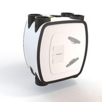 Itho Daalderop HRU ventilatieunit met warmteterugwinning 350m3/h 100Pa HRU ECO 350 HP RFT + perilex 03-00392 - thumbnail