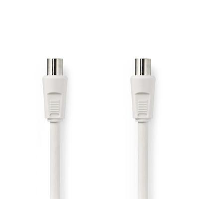 Coaxkabel 90 dB | IEC (Coax) Male - IEC (Coax) Female | 3,0 m | Wit