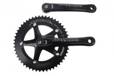 Miche crankstel piste advanced 170mm 51tds. 1/8 zwart