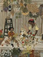 New York Puzzle Company Bloemisten - 1000 stukjes - thumbnail