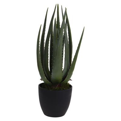 Overige Merken Kunstplant aloë vera 25x45 cm groen