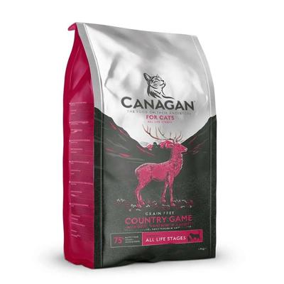 CANAGAN Country Game Eend, hert, konijn - droog kattenvoer - 1,5kg