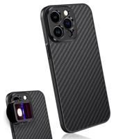 MOJOGEAR 17mm lens case voor iPhone 15 - Carbon - thumbnail