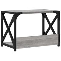 Printerstandaard 44x26x31,5 cm bewerkt hout grijs sonoma eiken - thumbnail