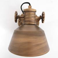 Steinhauer Wand leeslamp Sprocket industrieel 3357BR - thumbnail