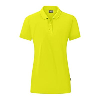 JAKO C6320D Polo Organic Dames - Lime - 40