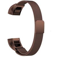 RVS magneet polsband voor FITBIT Alta grootte: klein 130-170mm (koffie) - thumbnail