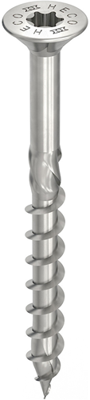 Heco topix-plus 5,0 x 60 vk t-20 dd rvs a2; 200 stuks - hc61775 Heco topix-plus 5,0 x 60 vk t-20 dd rvs a2; 200 stuks - hc61775