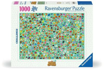 Ravensburger Legpuzzel animal crossing, 1000st. Ravensburger Legpuzzel animal crossing, 1000st.