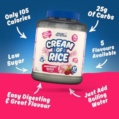 Applied Nutrition Cream of Rice Raspberry Ripple (2000 g)