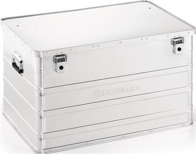 Promat/Tecwerk Aluminium box | L790xB560xH475mm 184 l | met klapdeksel en cilinderslot - 9000447955