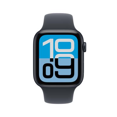 Apple Watch SE 3 GPS - 44 mm - Midnight aluminium kast - Midnight sportband - M/L - thumbnail