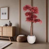 Acer Bonsai Kunstboom Deluxe 220cm Burgundy - thumbnail