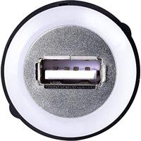 TRU COMPONENTS USB-05 USB-inbouwbus 2.0 Bus, inbouw USB-bus type A verlicht naar USB-steker type A met 60 cm kabel Inhoud: 1 stuk(s) - thumbnail