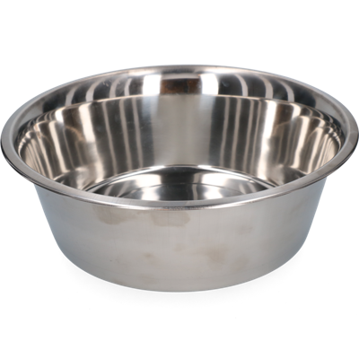Voer- & Drinkbak RVS Ø 34 cm