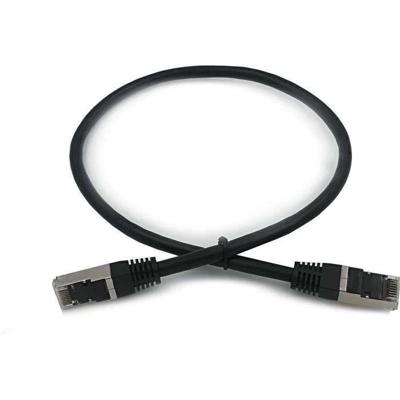 RJ45-kabel - LINEAR - PCC6FNA5 - Cat.6 - Afgeschermd - F/UTP - Zwart - 0,5 m