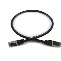 RJ45-kabel - LINEAR - PCC6FNA5 - Cat.6 - Afgeschermd - F/UTP - Zwart - 0,5 m - thumbnail