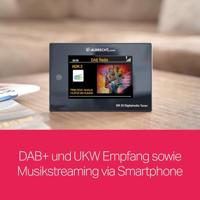 Albrecht DR 53 DAB+/UKW/Bluetooth Radio DAB, DAB+, VHF (FM) Incl. afstandsbediening, Spotify Zwart - thumbnail