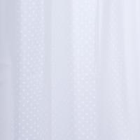 Differnz Dots douchegordijn waterdicht 100% PEVA wit 180 x 200 cm - thumbnail