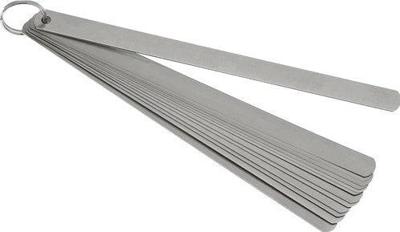 Promat/Tecwerk Voelermaat | bladsterkte 0,05-1,0 mm | staal | lengte 200 mm aantal bladen 13 st. - 4000858467 Promat/Tecwerk Voelermaat | bladsterkte 0,05-1,0 mm | staal | lengte 200 mm aantal bladen 13 st. - 4000858467