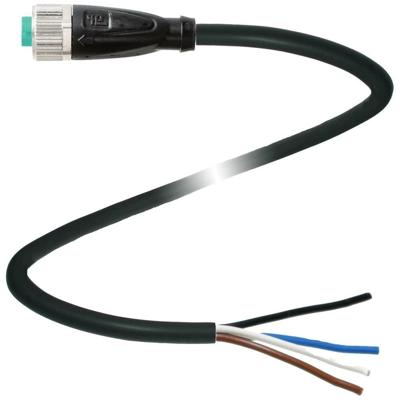 Pepperl+Fuchs 239998-100047 Sensor/actuator connector, geassembleerd Aantal polen (sensoren): 4 3 m 1 stuk(s)