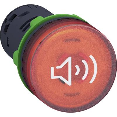 Schneider Electric XB5KS2B4 XB5KS2B4 Verlicht, Met fitting (l x b x h) 55 x 29 x 29 mm Rood 1 stuk(s)