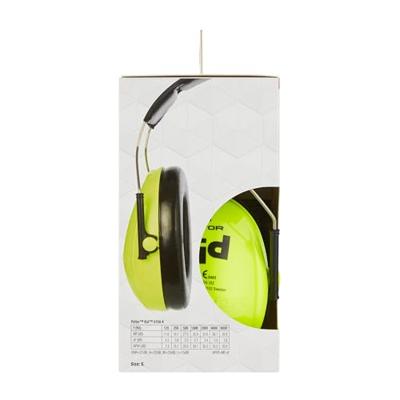 Gehoorbeschermer voor kinderen 27 dB 3M Peltor H510AK neongroen - thumbnail