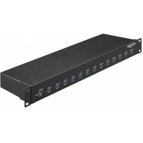 Delock 64039 19 Industriehub 13 x USB 3.1 Gen 1 Type-A