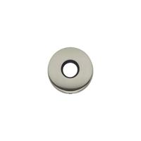 Bol sleutelplaatje verdekt kunststof mespol - thumbnail