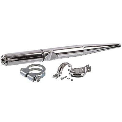 MZA Geluiddemper sound absorber enduro chrome