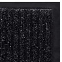 VidaXL Deurmat 90x120 cm pvc zwart - thumbnail