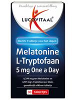 Lucovitaal Melatonine L-Tryptofaan 5mg Tabletten - thumbnail