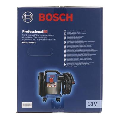 Bosch Professional GAS 18V-10 L Accu Nat- en Droogstofzuiger 18V Basic Body - 06019C6302 - thumbnail