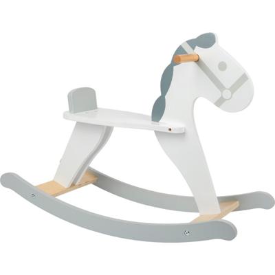 Small Foot houten schommelpaard skandi wit