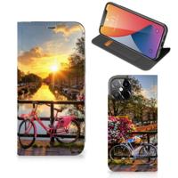iPhone 12 Pro Max | Book Cover | Amsterdamse Grachten - thumbnail