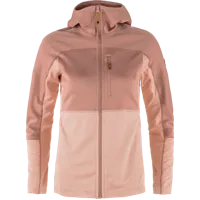 Fjallraven Abisko Trail Fleece Dames Chalk Rose-Dusty Rose S - thumbnail