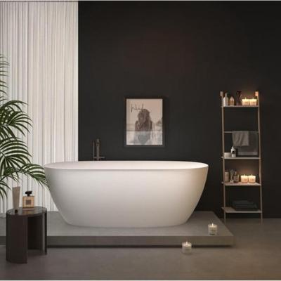 ZEZA Eloise Vrijstaand bad - 170x80cm - acryl - sifon - glans wit 6126_GW