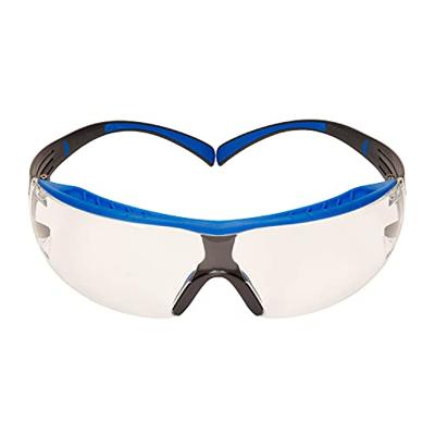 3M Veiligheidsbril | EN 166 | beugel blauw / grijs, ring helder | polycarbonaat | 1 stuk - 7100185269 7100185269 - thumbnail