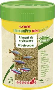 Sera ImmunPro Mini Nature Groeivoer met Probiotica - 100ml (48g) voor Kleine Siervissen