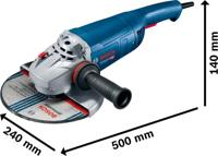 Bosch GWS 22-230 J Professional angle grinder haakse slijper 23 cm 6500 RPM 2200 W 5,5 kg - thumbnail